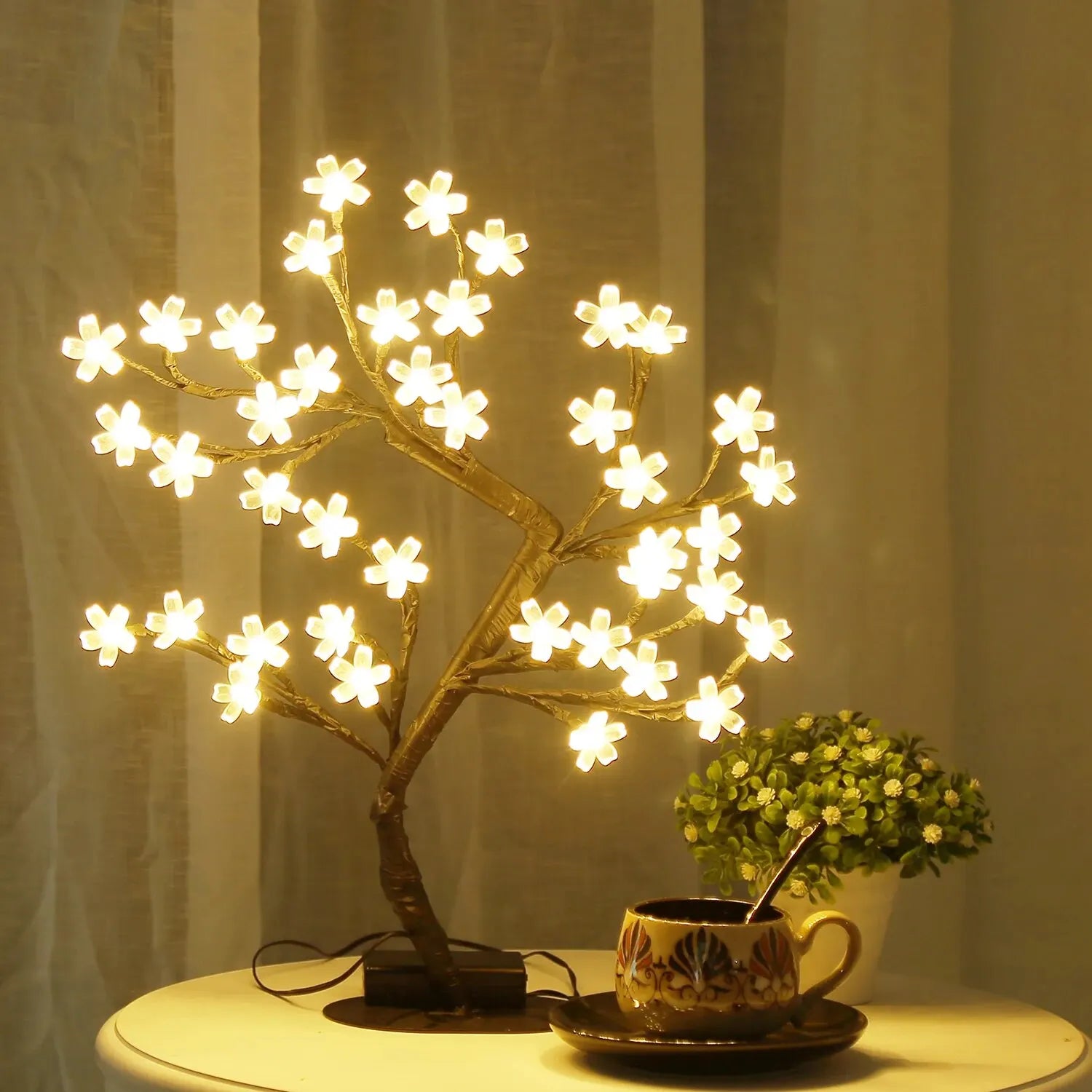 Cherry Blossom Lamp for Parties, Weddings, and Home Decoration