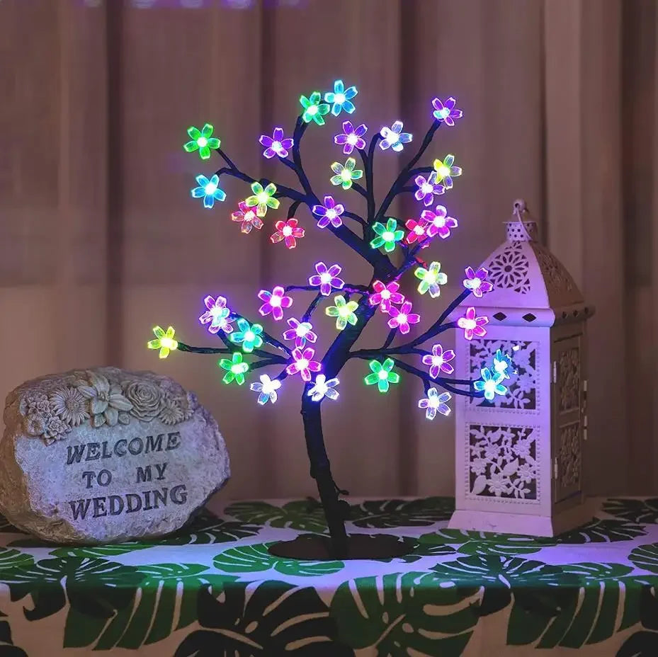 Cherry Blossom Lamp for Parties, Weddings, and Home Decoration