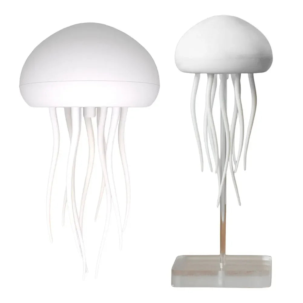 Relaxing Jellyfish Lamp with Invisible Base and Voice Control