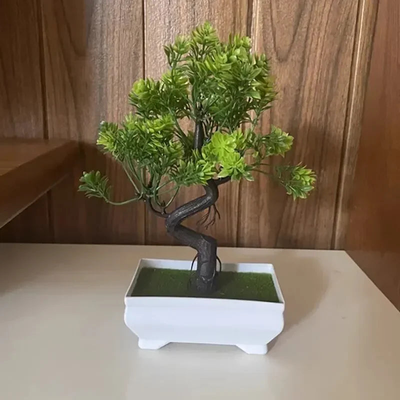 Small Artificial Bonsai Tree to Harmonize the Environment
