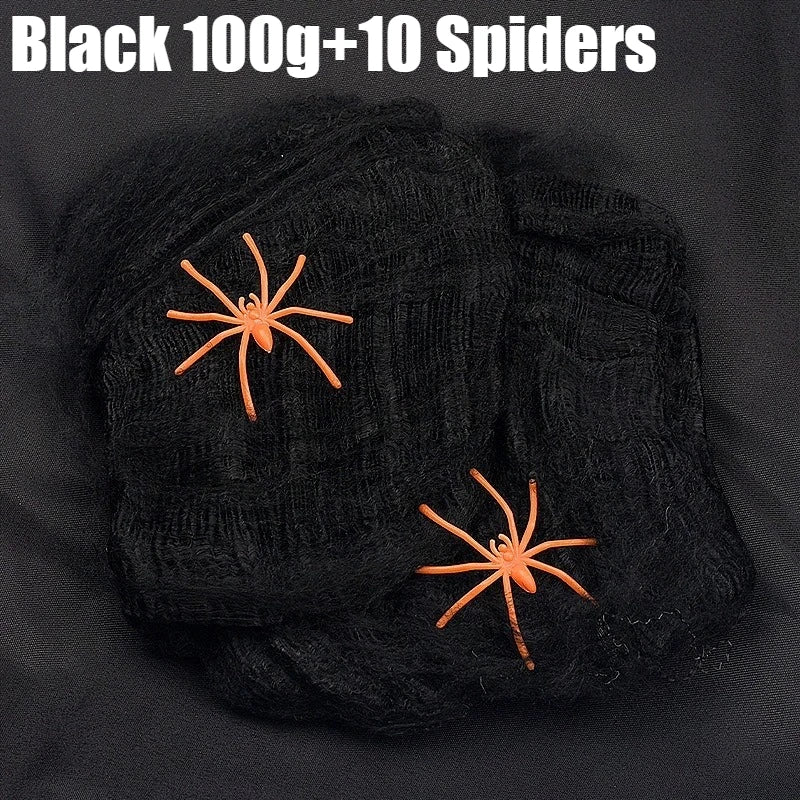 Artificial Spider Web for Halloween Decoration 2025