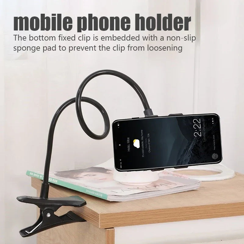 Universal Flexible Cell Phone Stand for Watching Lying Down