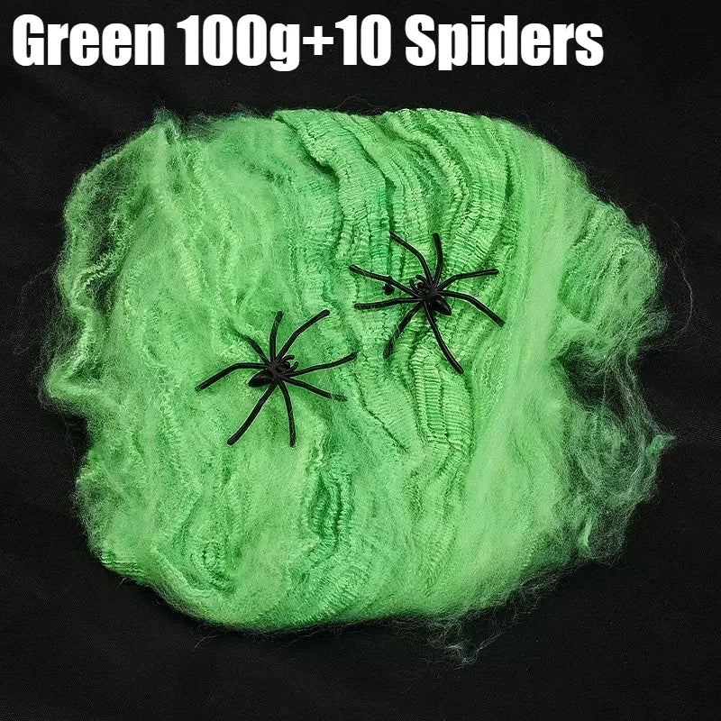 Artificial Spider Web for Halloween Decoration 2025
