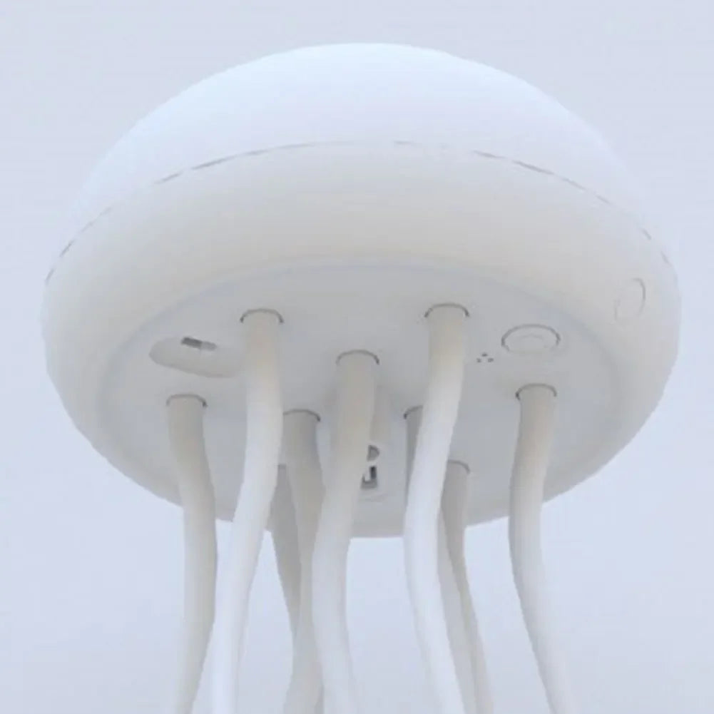 Relaxing Jellyfish Lamp with Invisible Base and Voice Control