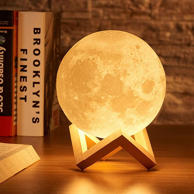 Moon Lamp for Relaxing Nights