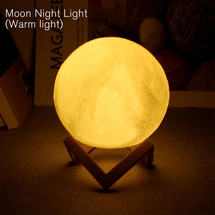 Moon Lamp for Relaxing Nights