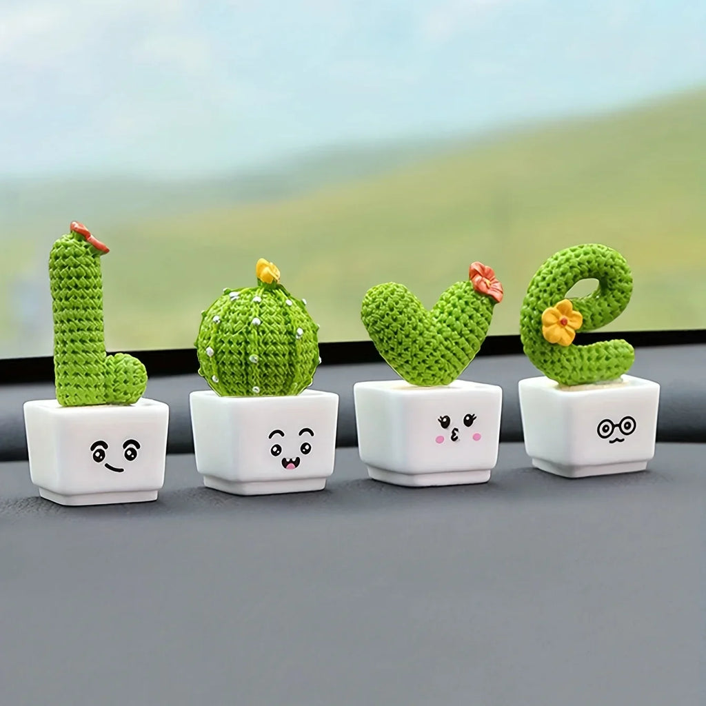 🎁 Set of 3 Handmade Succulents for Office + 1 Free (100% off)