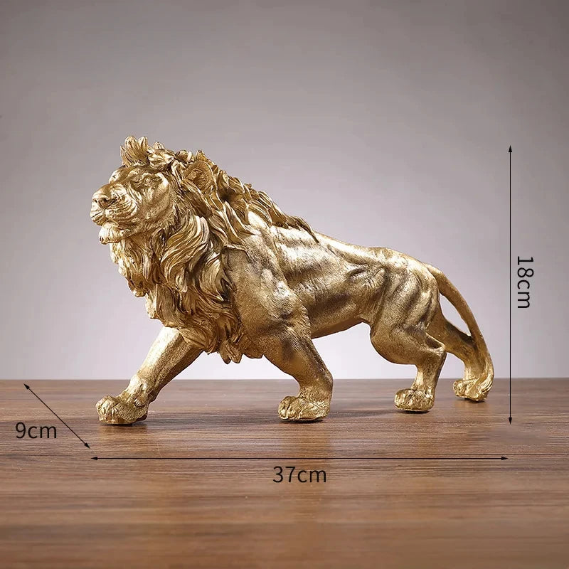 Golden Lion King Noble Luxury to Attract Wealth