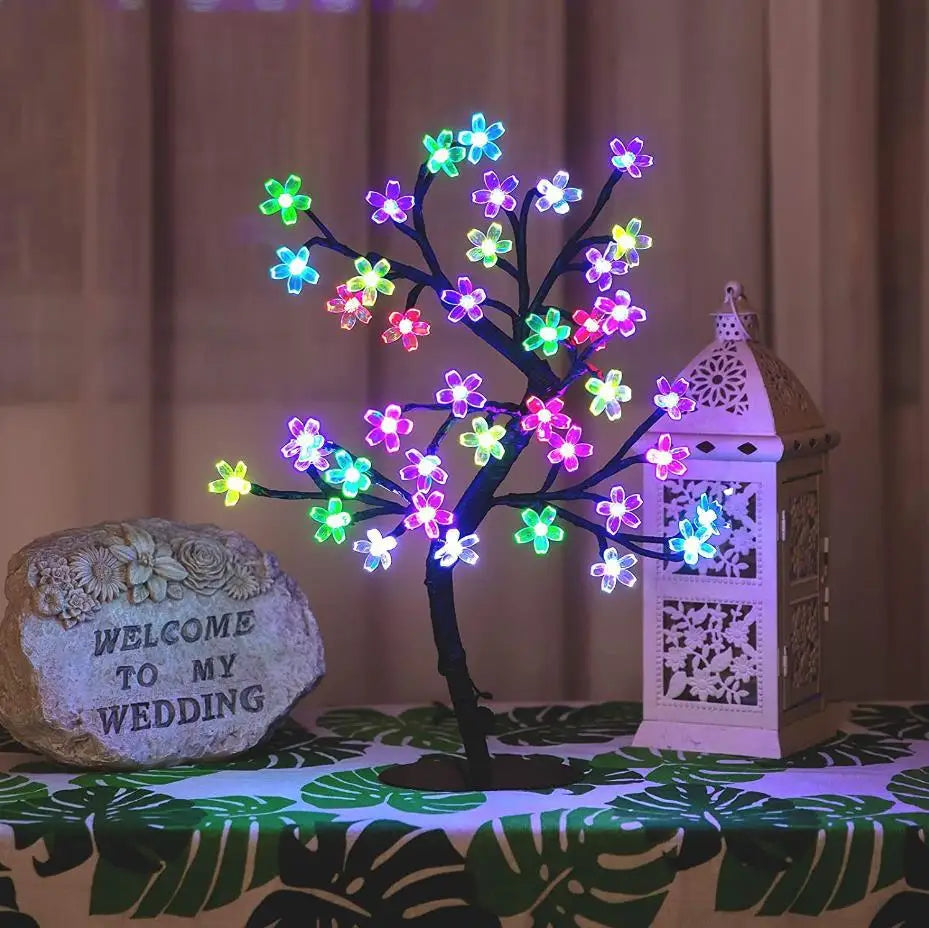 Cherry Blossom Lamp for Parties, Weddings, and Home Decoration