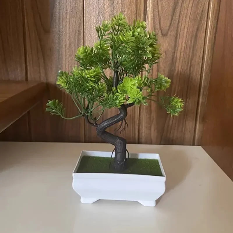 Small Artificial Bonsai Tree to Harmonize the Environment
