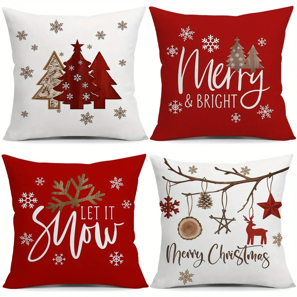 02 Vintage Christmas Cushion Covers for 2025