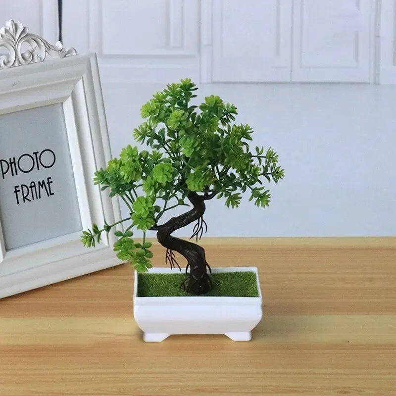 Small Artificial Bonsai Tree to Harmonize the Environment