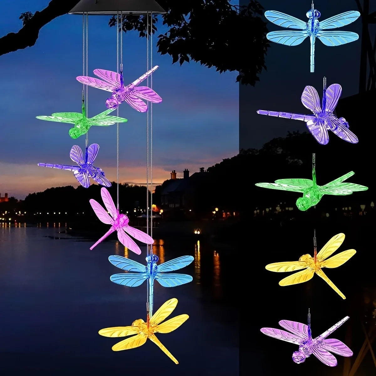 Waterproof Floating Garden Light Up Butterflies