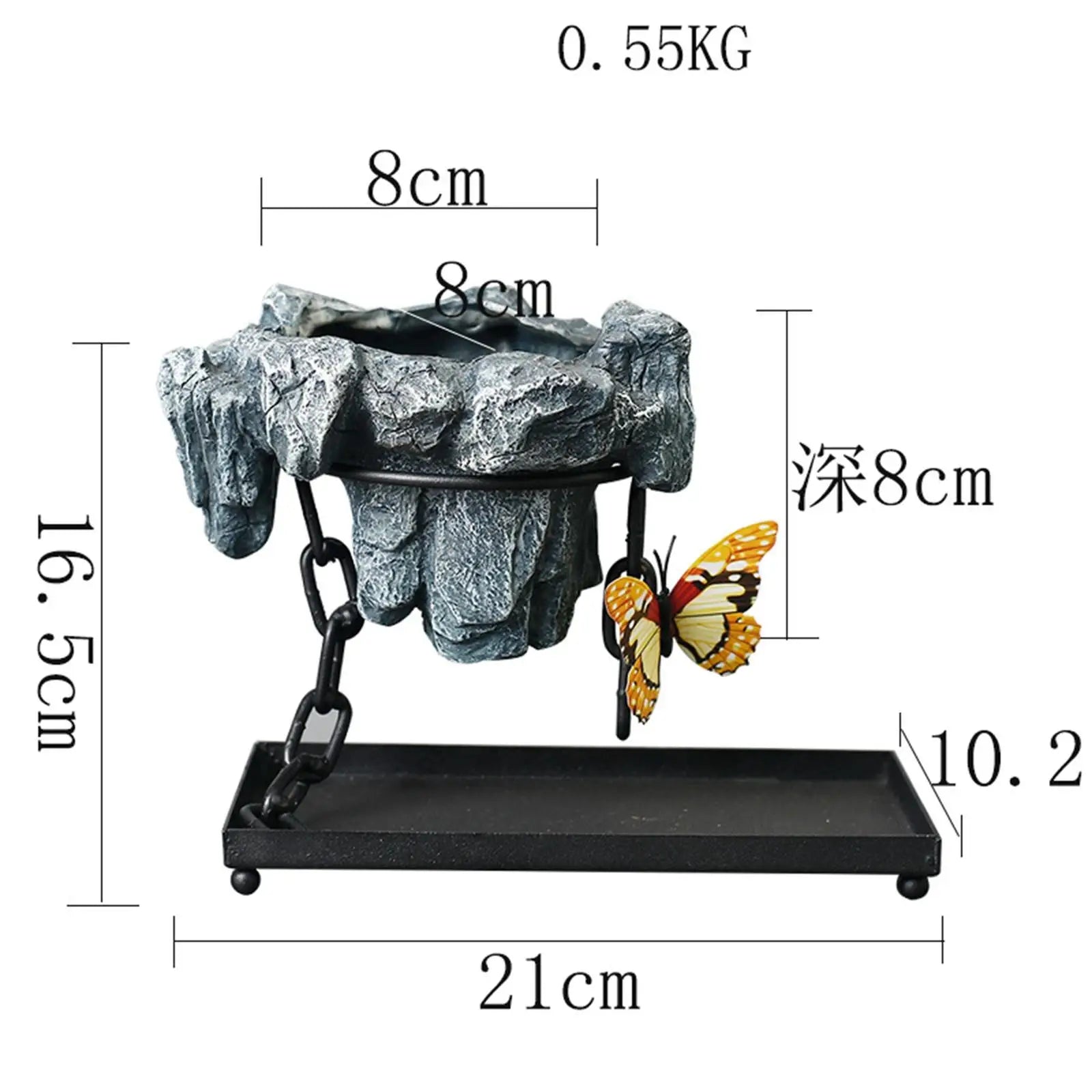 Hanging Support for Bonsai and Succulent Plants