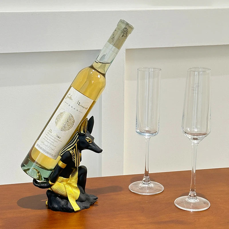 Creative and Luxurious Anubis Wine Rack