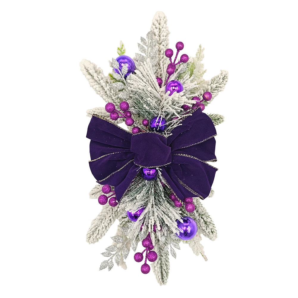 Christmas Decoration 2025 for Stairs with Wireless Lights