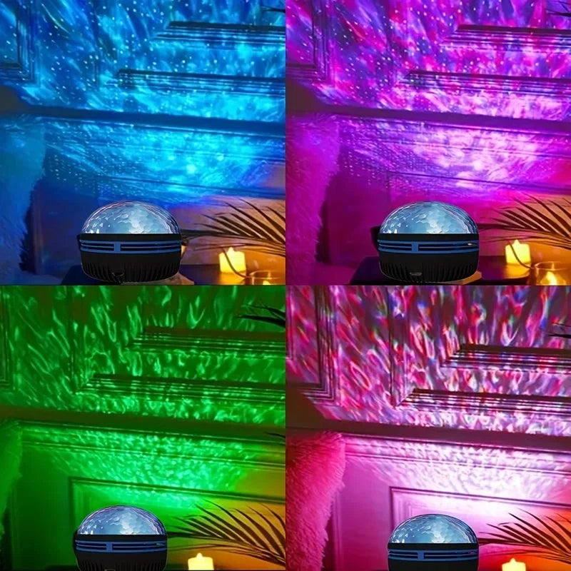 Realistic Northern Lights Immersive Projector for Relaxing in the Bedroom