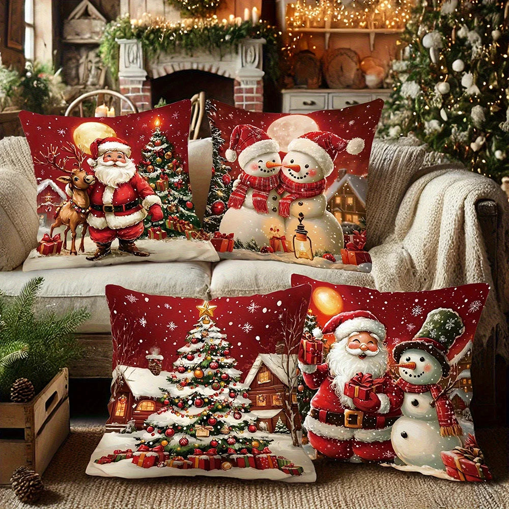 03 Vintage Christmas Cushion Covers for 2025