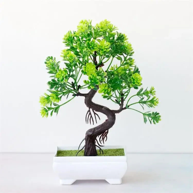 Small Artificial Bonsai Tree to Harmonize the Environment