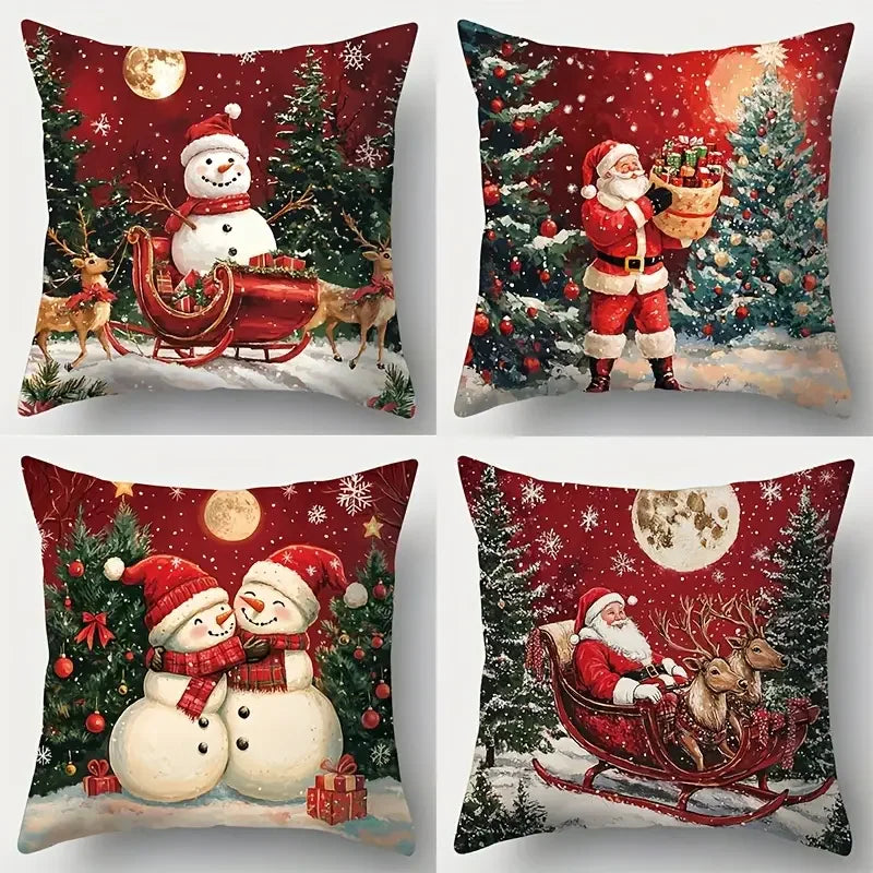 Vintage Christmas Cushion Covers for 2025