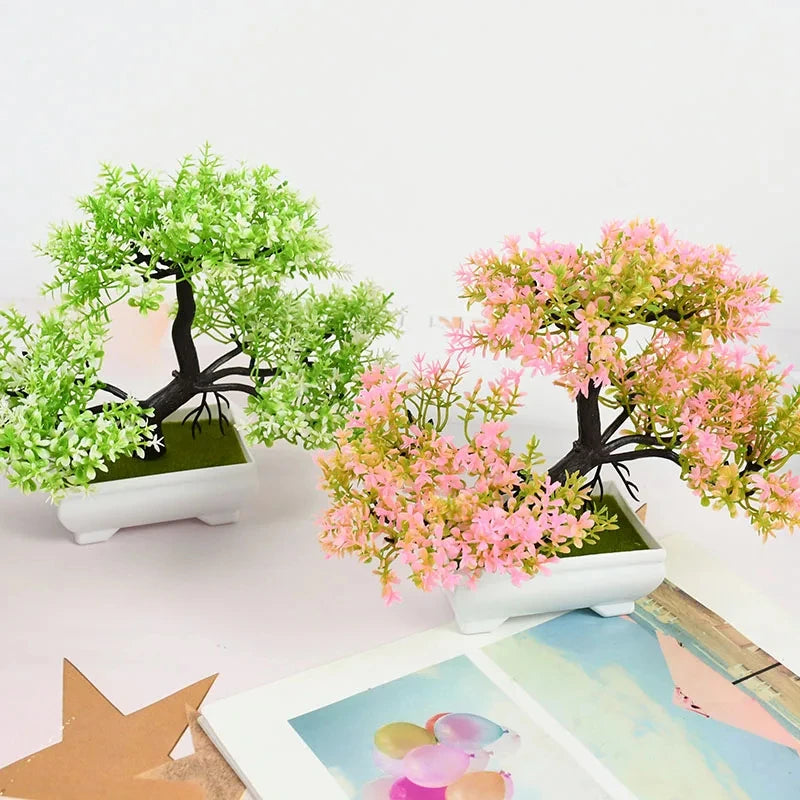 Harmonic Bonsai Tree to Decorate Table Ultra-Realist