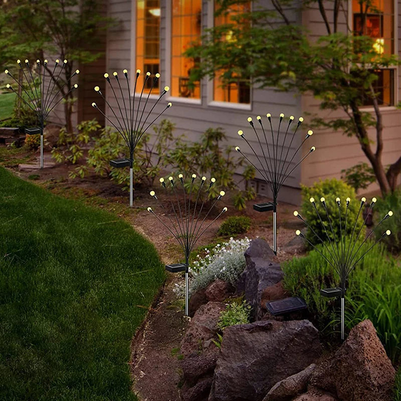 LED Solar Halloween Decoration Colorful Scary and Bizarre Eyes for Garden 2025