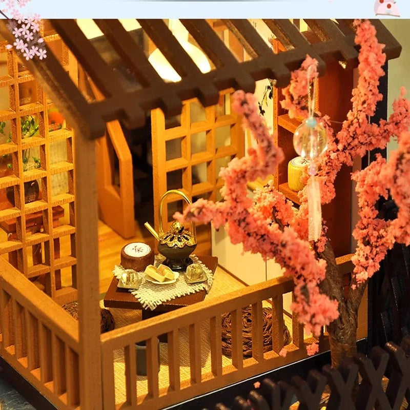 Ultra-Realistic Mini Dollhouse Toy Kit for Fun with Lights