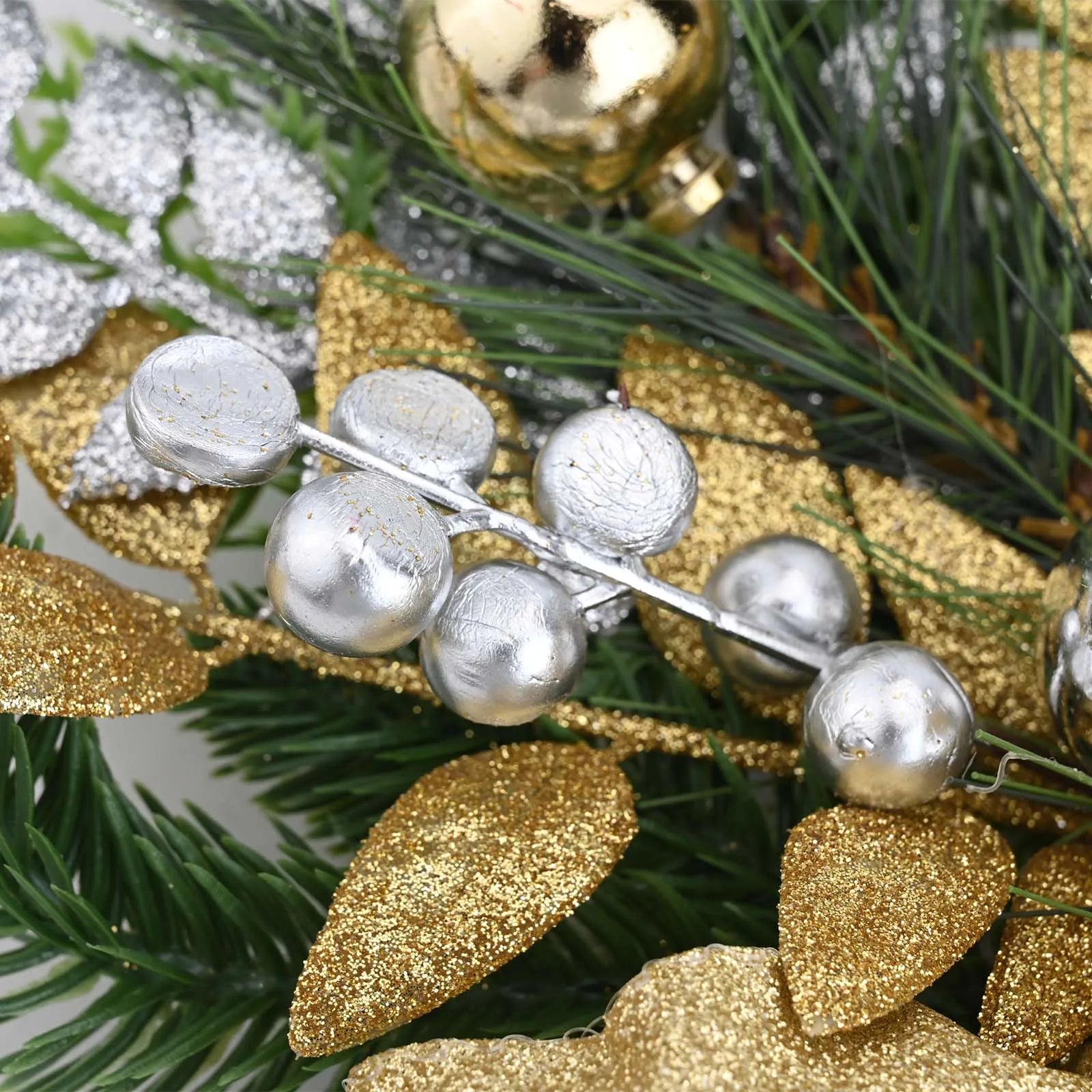 Christmas Decoration 2025 for Stairs with Wireless Lights