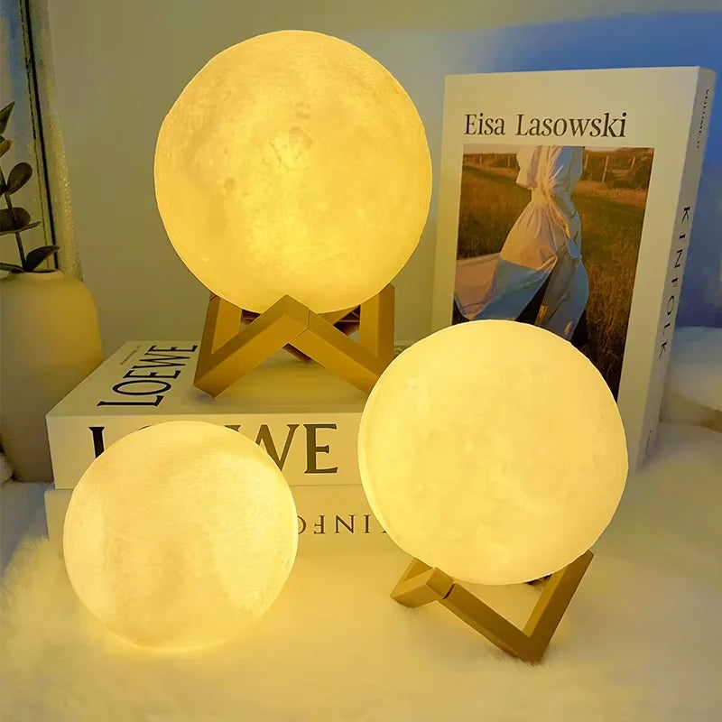 Moon Lamp for Relaxing Nights