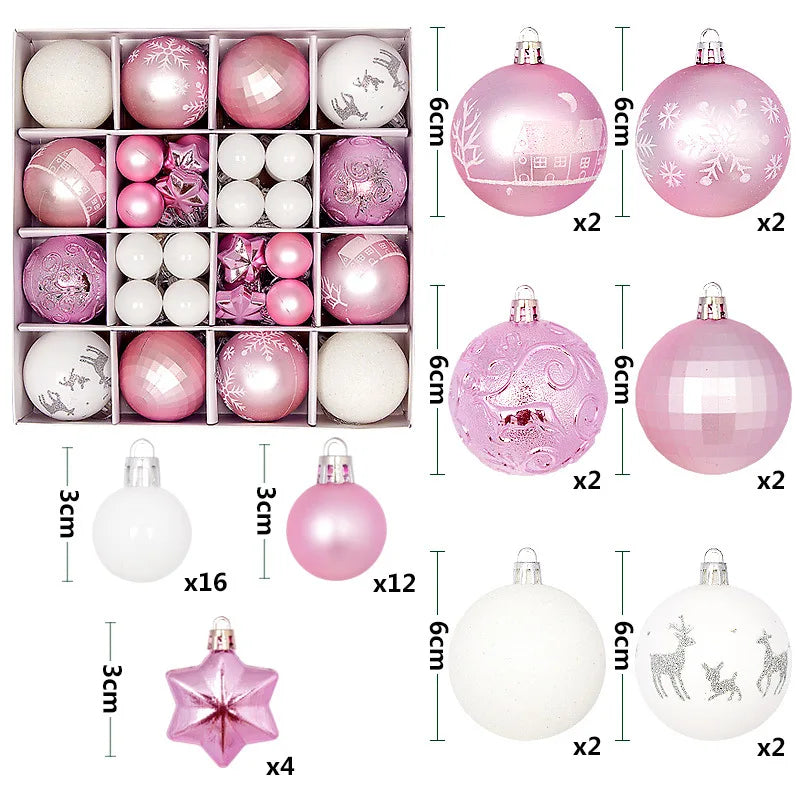Luxury Christmas Tree Decorating Balls 2025