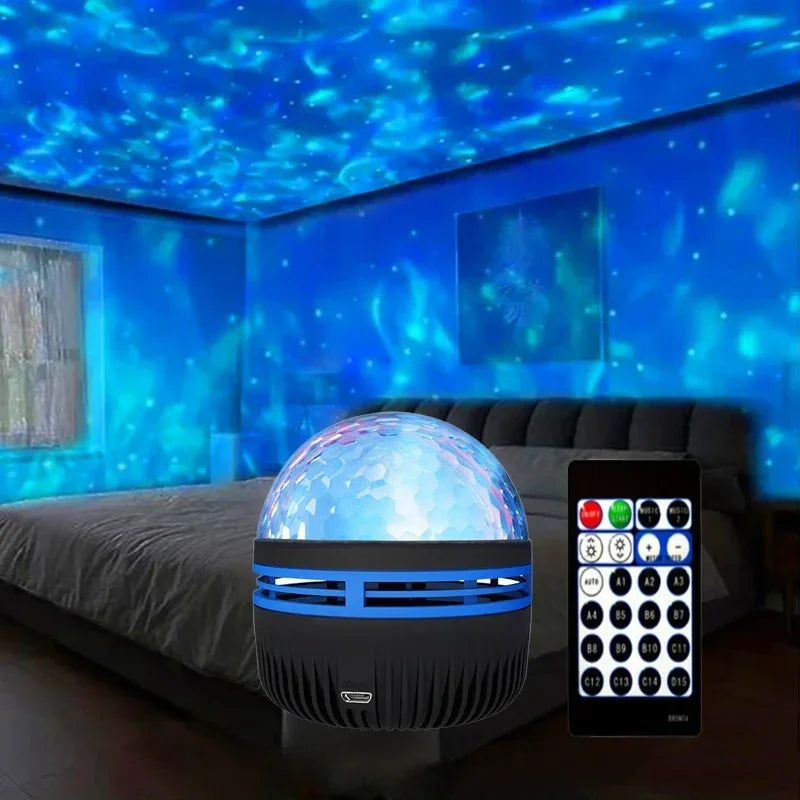 Realistic Northern Lights Immersive Projector for Relaxing in the Bedroom