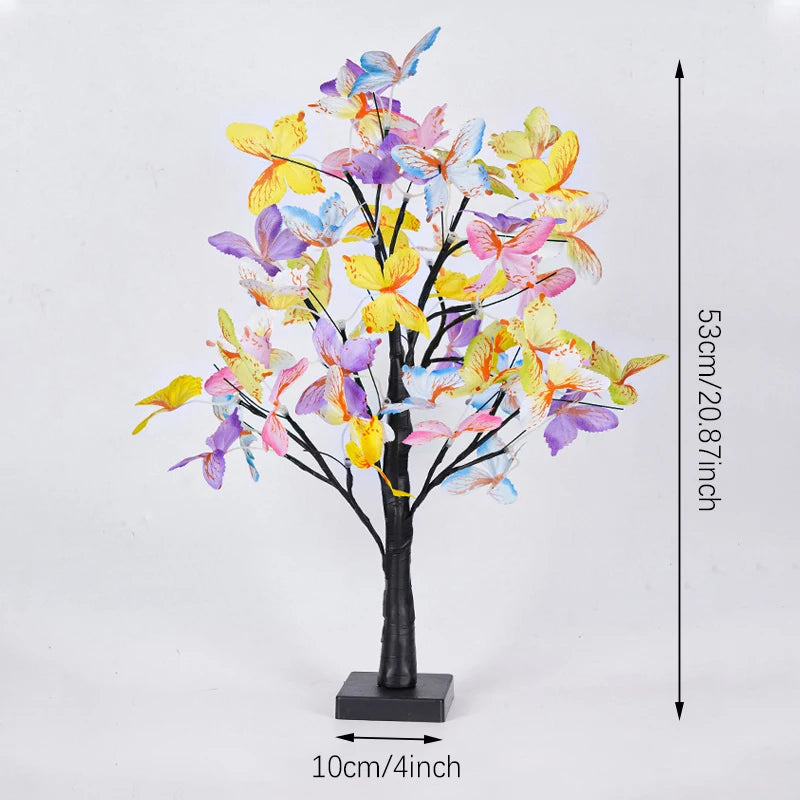 Luminous Butterfly Tree for Parties and Lighting