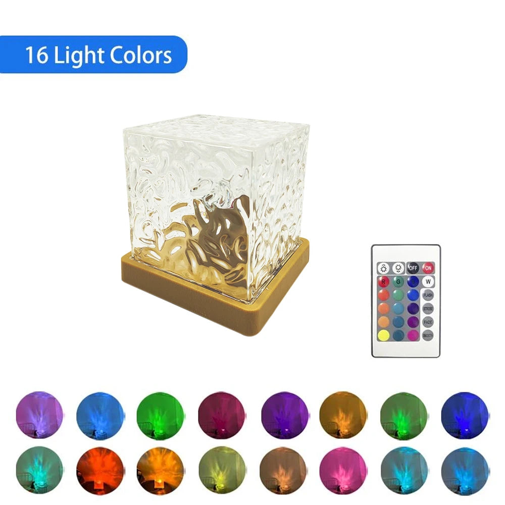 Rotating Sea Wave Projector with 16 Immersive LED Colors