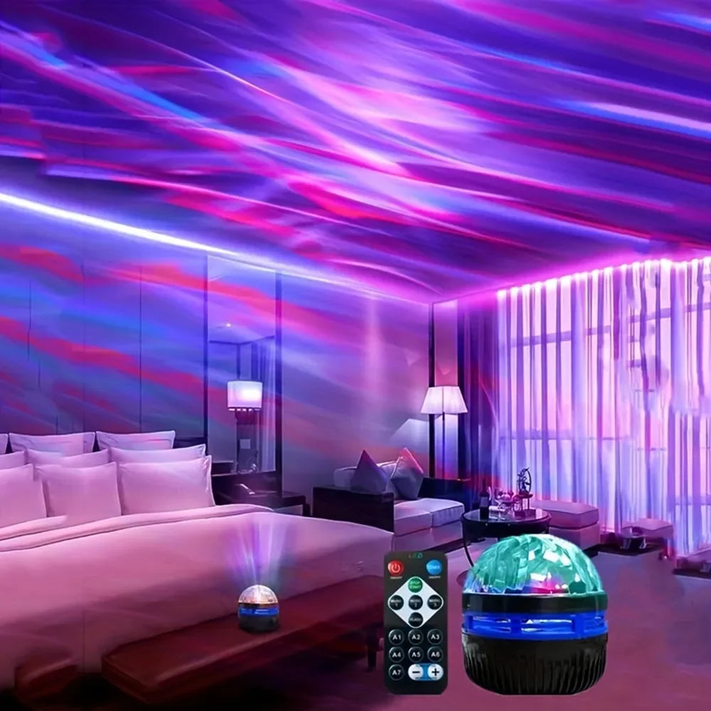 Realistic Northern Lights Immersive Projector for Relaxing in the Bedroom