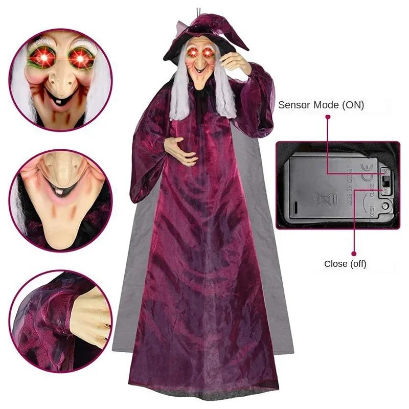 Horrifying Witch for Halloween 2025 Pranks and Decorations