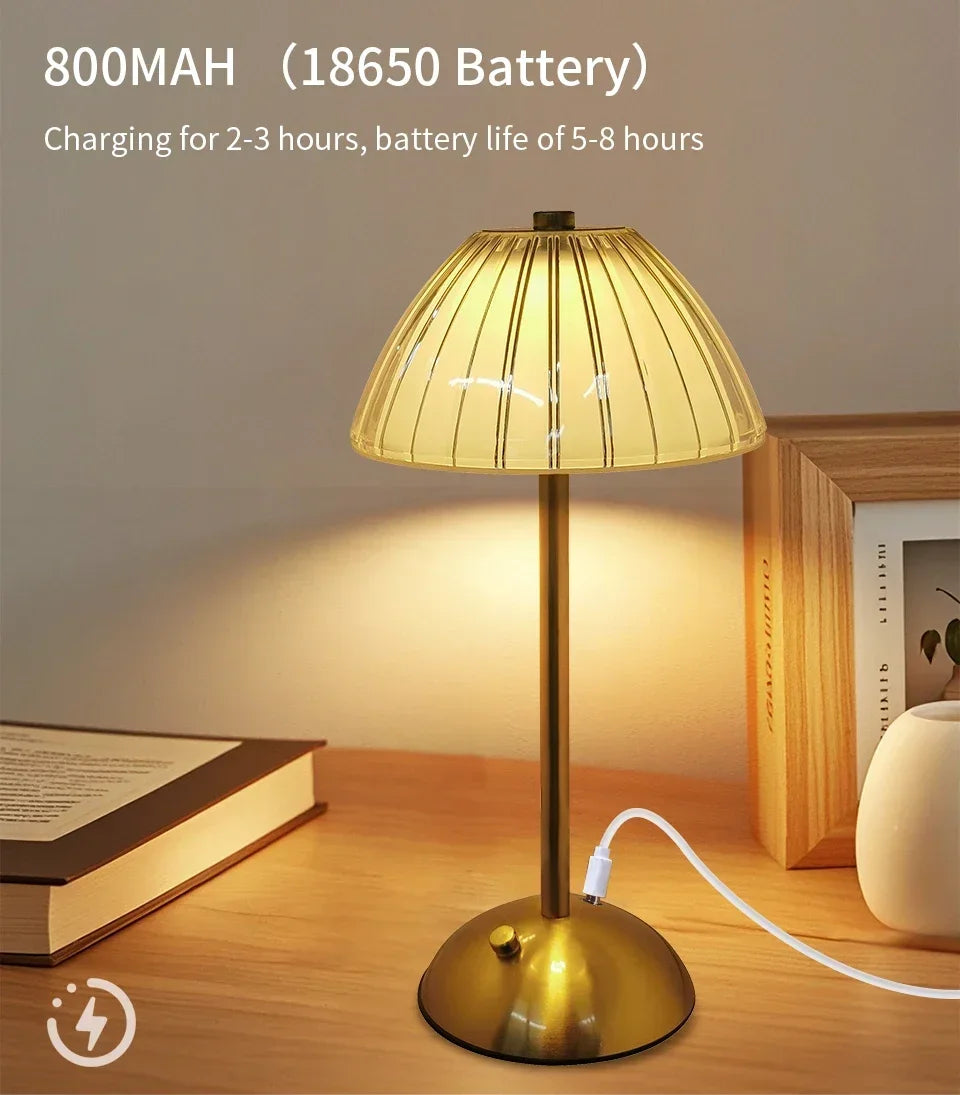 Rechargeable Luxury Night Light for Bedroom and Office