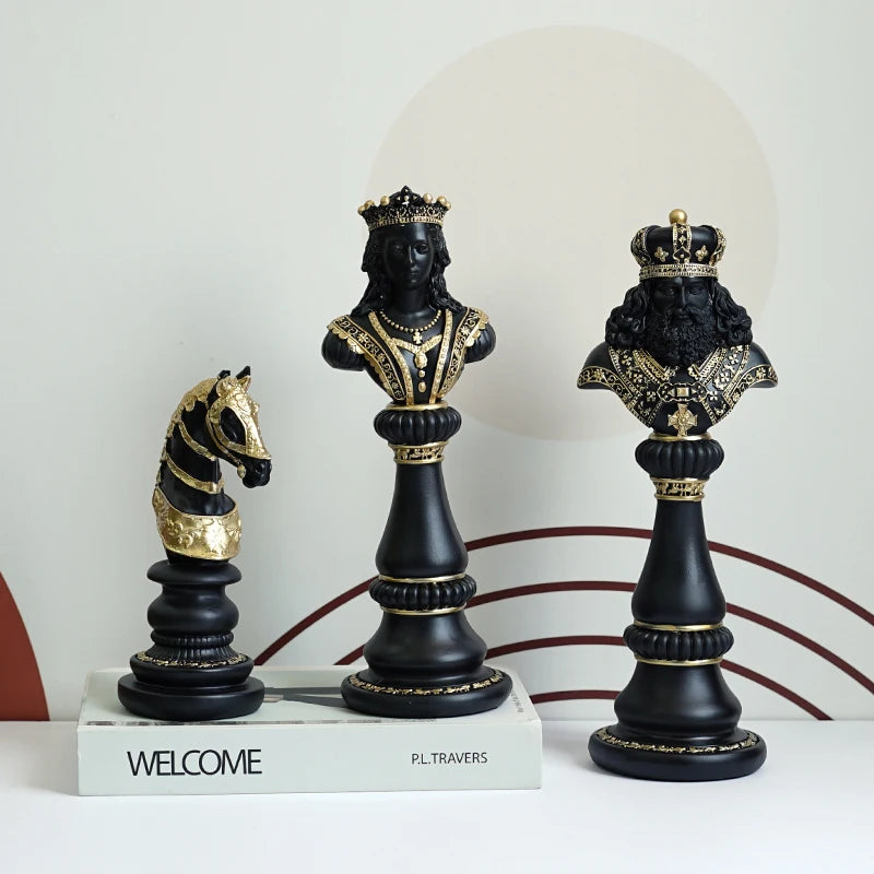Decorative Chess Pieces for Executive Leadership Office