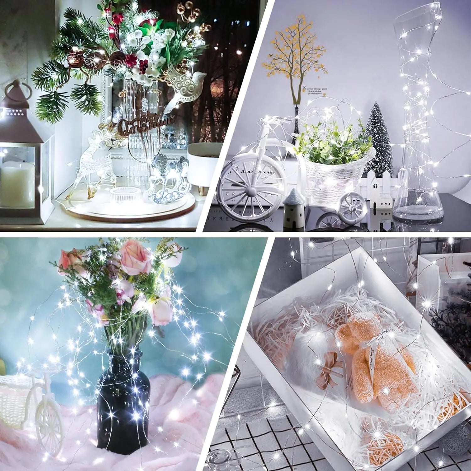 Waterproof Solar Powered LED Christmas Lights 2025