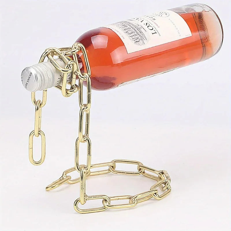 Modern, Creative, Illusionary Wine Bottle Holder