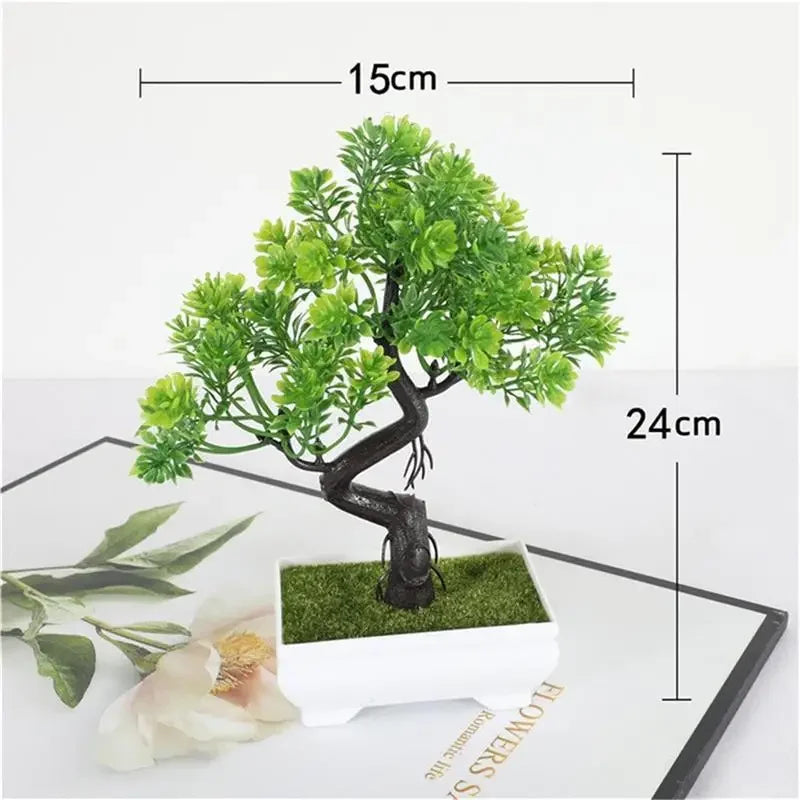 Small Artificial Bonsai Tree to Harmonize the Environment