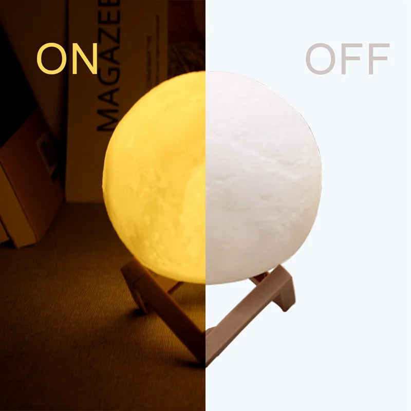 Moon Lamp for Relaxing Nights