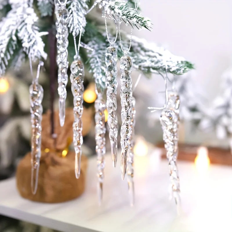 Decorative Crystals for the Christmas Tree 2025