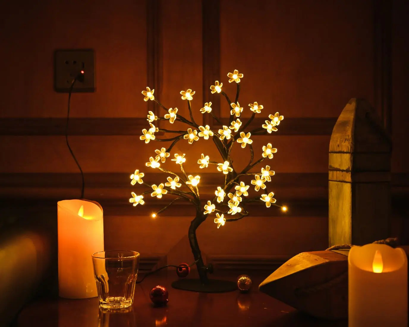 Cherry Blossom Lamp for Parties, Weddings, and Home Decoration