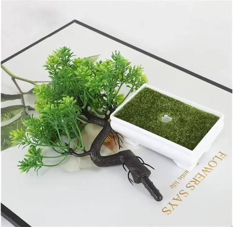 Small Artificial Bonsai Tree to Harmonize the Environment