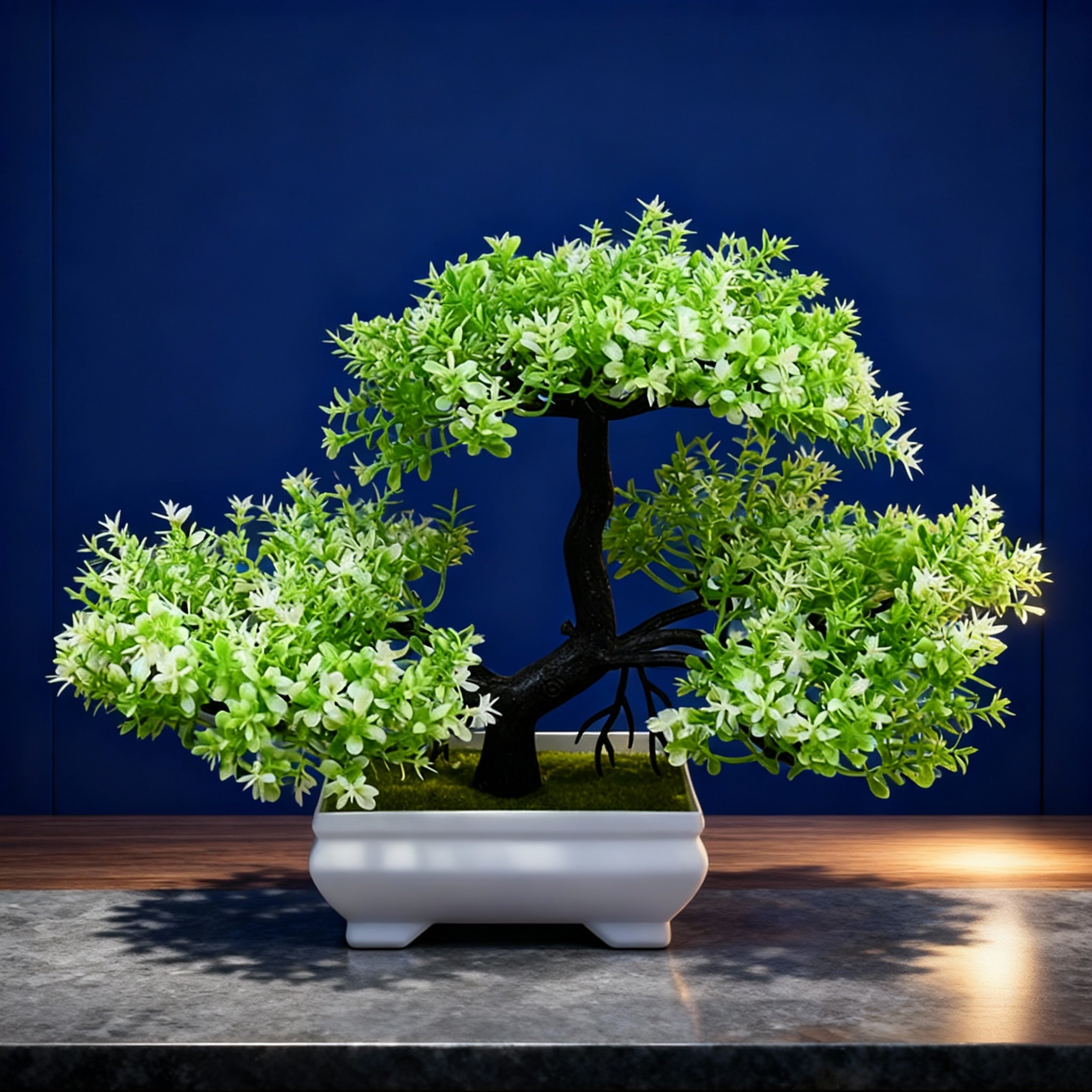 Harmonic Bonsai Tree to Decorate Table Ultra-Realist