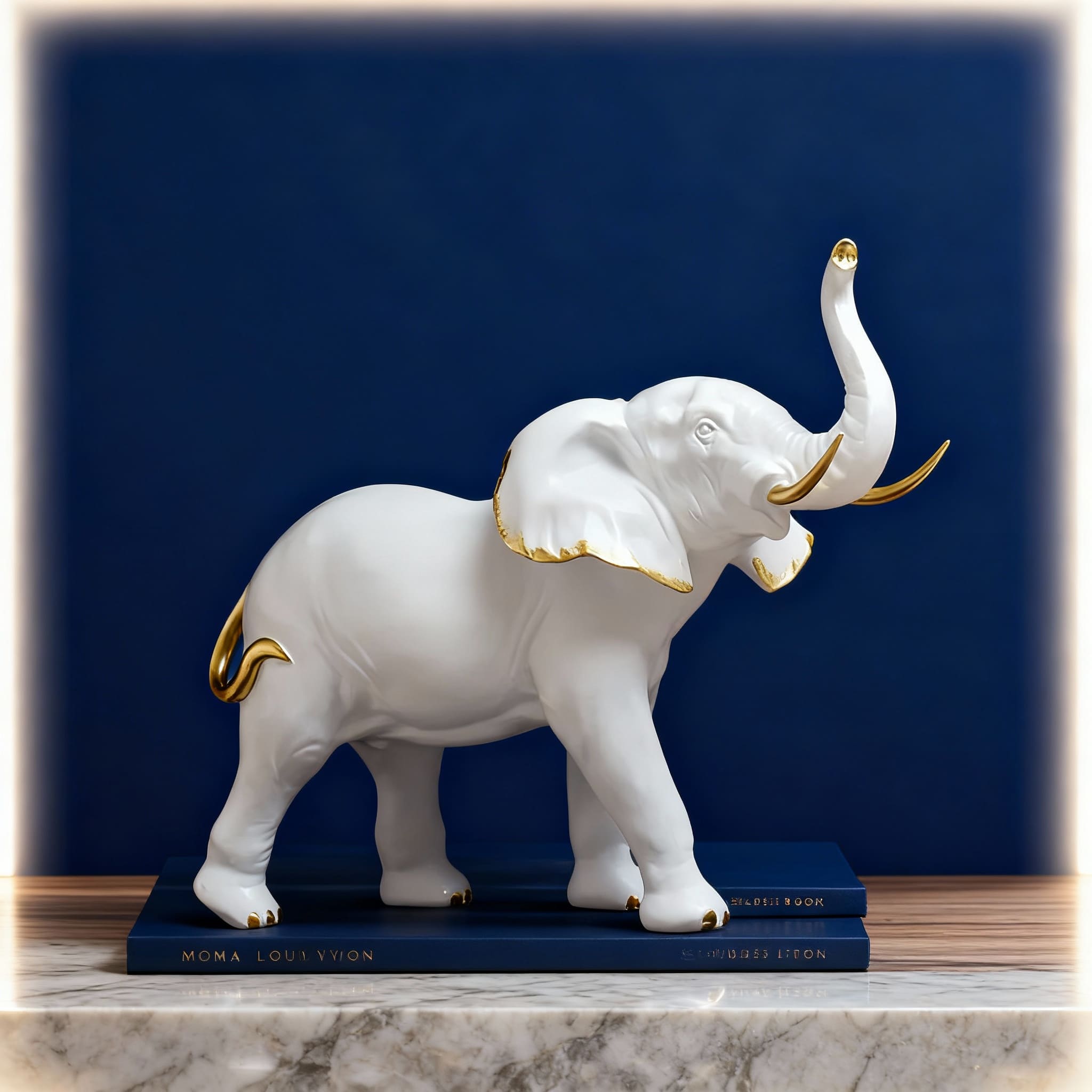 Lucky Elephant Statues for Office Decoration