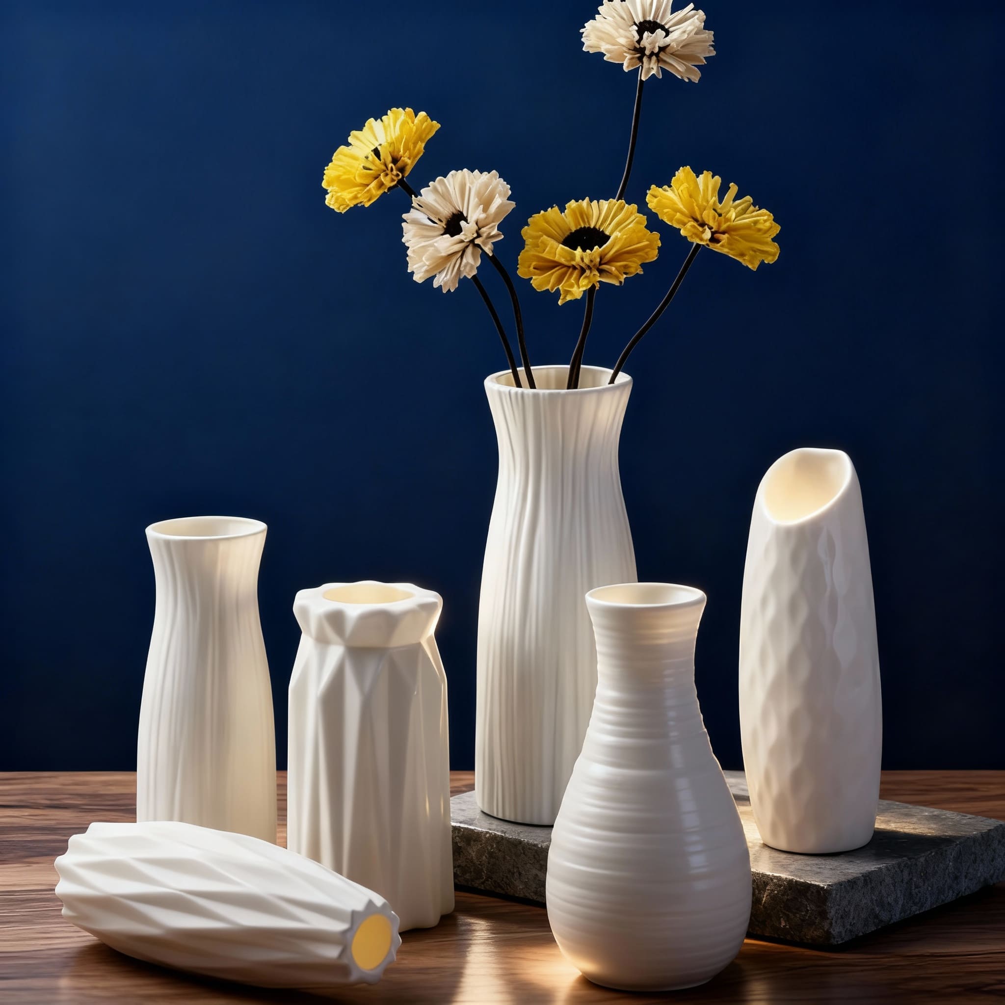 Modern Nordic Vase for Fresh Flowers and Luxurious Settings